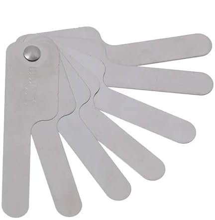 Spessimetro, Calibro di riduzione interprossimale Misura lo spazio tra i denti Calibro di spessimetro metrico SS Strumenti di trattamento ortodontico IPR alternativo