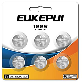 CR1225 3V Lithium Coin Cell Battery-6 Batteries