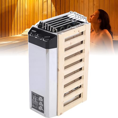 Poêle De Sauna électrique 3kw/3.6kw - Minuterie : 0-180 Min, Poêle De Sauna électrique Humide Et Sec, Poêle De Sauna, Pour Maison, Hôtel, Sauna, Spa, Douche, Bain,3.0KW-Incontrol