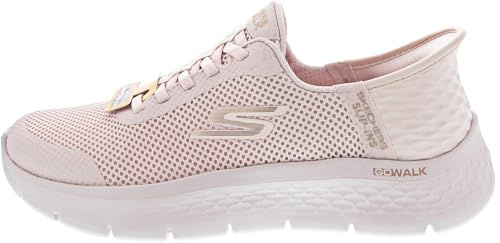 Skechers Damen Go Walk Flex Grand Entry Turnschuhe, Pink, 39 EU