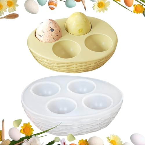 Générique Formen aus Silikon für kreative Kunst und Basteln, Eierhalter und Organizer – Form für Eierhalter, für Küche, Speisekammer, Kühlschrank, Dekoration, Ostern, Basteln