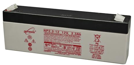 Hawker NP2.3-12 Akku Blei PB 12 Volt 2,3Ah Faston 4,8mm
