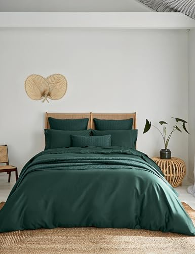 Ted Baker Unifarbener Bettbezug Sk/S Forest