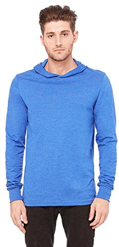 Bella + Canvas Adult Jersey Long-Sleeve Hoodie