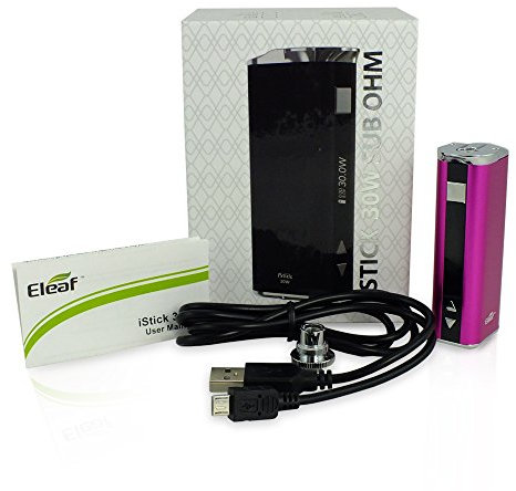 Eleaf 30W iStick Pink Electronic Cigarette Battery