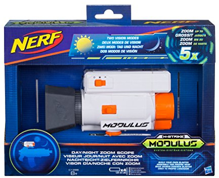Hasbro Nerf C1296EU4 N-Strike Modulus Nachtsicht-Zielfernrohr, Spielzeugblaster-Zubehör
