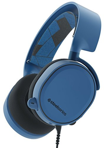 Steelseries Arctis 3 (Edición Legado) Auriculares para Juego, Pc, Mac, Playstation 4, Xbox One, Nintendo Switch, Móvil, VR, Azul