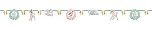 Procos 78350 5PR89045 Bambi Cutie Papiergirlande, 2 m, mehrfarbig