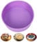 SONSMER Baking Silicone Round Cake Pan Baking Mold, BPA Free, Non-Stick European-Grade Silicone, 2.36-inches Deep (10 inch)