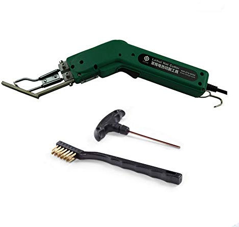 GOLDENWALL Elektrische Heißmesser Schere Tuch Kunststoff Heißschneider KT Platte Schere Heißschmelz-Styroporschneider für Seil 110 V/220 V (220 V, G-Typ)