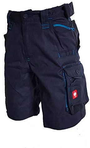 Engelbert Strauss E.S. Kinder Shorts Motion 2020 Arbeitshose Workwear (dunkelblau/Atoll, 158/164)