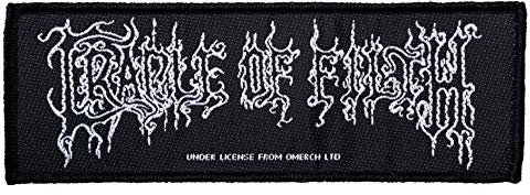Cradle of Filth Logo Aufnäher COF Patch Gewebt & Lizenziert !!