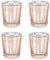 PartyDeco Photophore Rose Gold mercurisé