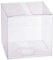 BENECREAT 30PCS 7x7x7cm Film deckte klaren Würfel Hochzeits Bevorzugungs Kästen transparente Würfel Geschenkkästen PVCs