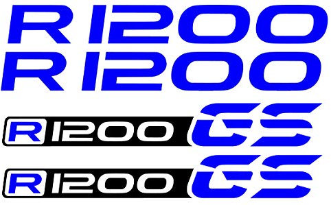 Aufkleber-Set Decal Sticker R 1200 GS GP-049 (blau)