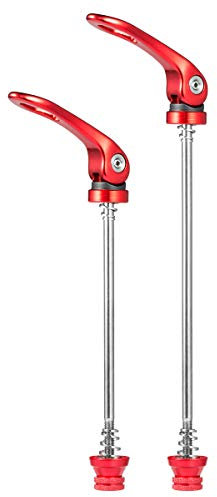 CNC Fahrrad Schnellspanner?vorne und hinten Schnellspanner? Rennrad Schnellspanner,Rot