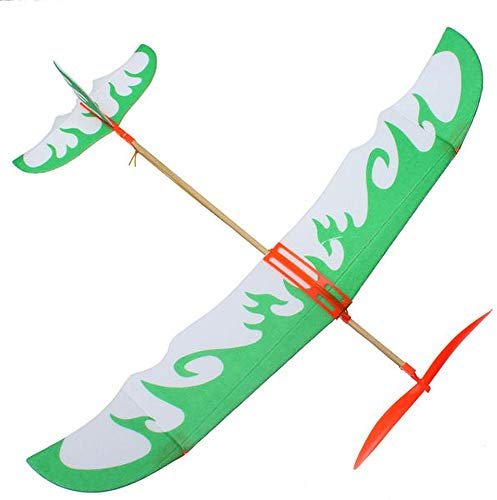 Sitrda Aviation Model Planes Powered By Rubber Band,Glider