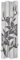 Kreative Feder Blüten Shabby chic Holz-Garderobe Wandgarderobe Flurgarderobe ca. 100x30cm aus MDF (Blüten)