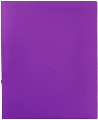 Idena - Ringbuch DIN A4, im 12er Set, 2-Ring-Mechanik, 20 mm breit (lila)