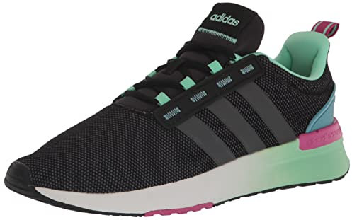 adidas Damen Racer Tr21 Laufschuh, Schwarz/Grau/vorgelassenes Blau, 39 1/3 EU