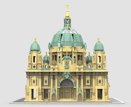 BlueBrixx Pro 104371 – Berliner Dom aus Klemmbausteinen mit 3606 Bauelementen. Kompatibel mit Anderen Klemmbausteinen. Lieferung in Originalverpackung