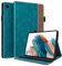 Rostsant Funda Samsung Tab A8 10.5 Pulgada Carcasa de Cuero PU Magnético Cartera Ranura de Tarjetas Caso Funda Tableta para Samsung Galaxy Tab A8 2022 10.5 SM-X200/X205 - Verde