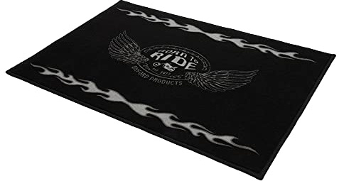 Oxford Door Mat Flame 90 x 60cm