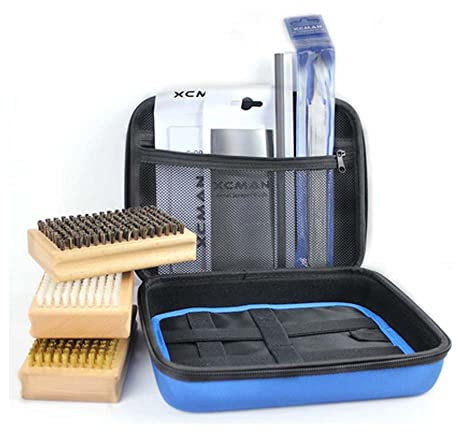 LeTkingok Ski Snowboard Waxing Brush Scraping Wax Plate Trimming Tool Kit