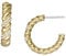 Fossil Ohrringe Für Frauen, Länge: 21.4mm, Breite: 21.1mm Gold-Edelstahl-Ohrringe, JF04170710