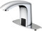 Berührungsloser Badezimmer-Wasserhahn, automatischer Bewegungsmelder, Waschbeckenarmaturen mit Lochabdeckplatte und Temperaturmischer, bewegungsaktivierte Freisprecheinrichtung, intelligenter