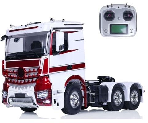 TOUCAN RC HOBBY 1/14 RC Traktor LKW 6X4 3363 RTR Ferngesteuertes Auto Modell mit Licht- und Soundeffekt