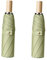PACKOVE 2 Pièces 3 parasol de protection solaire parapluie parasol deporte Anti-UV parassol anti uv bambou manier les parasols Colombe pigeon parasol portatif portable ombrelle En bois