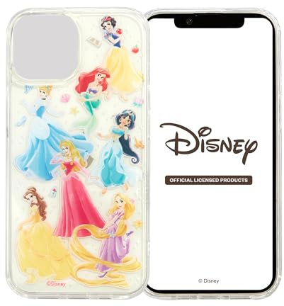 CUSTARD Disney for iPhone 13/14/15 Case - Disney for Princess Rapunzel, Ariel, Compatible with iPhone 13/14/15 Case Protective iPhone Cover for Girls, Kids & Adults, Cute Design, Slim & Lightweight