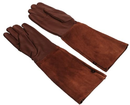 Parliky 1par Guantes De Jardinería Largos De Protección Para Plantar Guantes Resistentes Al Desgarro Para Trabajos De Jardín Protección Para Manos Actividades Al Aire Talla