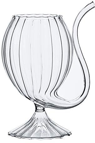 XIYANGY Crystal Port Stemless Wine Glass Dessert Wine Sippers Sherry Cordial Aperitif Nosing Copitas Tasting Glass Dinner Drink Glassware Glasses for Cocktail Wine Juice Ice Cream Champagne(A3)