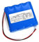 HUBATS Batterie 7,4 V 4400 mAh 2S2P 4,4 Ah pour éclairage de scène solaire Machine POS