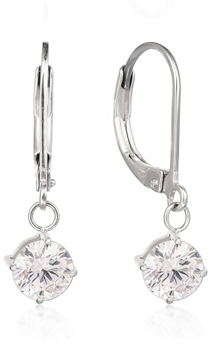 Limerencia G23 Titan Leverback Hängen Ohrringe für Damen Mode F136 Titan Tropfen Ohrringe Hypoallergene Schmuck Geschenk