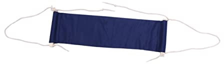 BESTonZON Hamac Pieds De Bureau Hamac Repose-Pieds Bureau Réglable en Toile De Coton Légère Bleu Canard Travail Assis