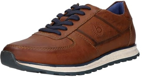 bugatti Sneaker Leder Cognac braun