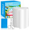 Forhome Kit Reparation Piscine, 10cm x 150cm Ruban adhésif réparation Transparent, Patch Piscine Ruban Adhésif Tubulaire Pour Piscine, Spa Gonflable, Matelas Gonflable