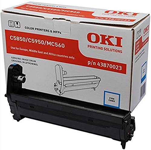 OKI 43870023 C5850, C5950 Trommel 20.000 Seiten, cyan