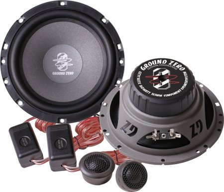 CASSE ALTOPARLANTI Ground Zero kit 2 vie 16 cm GZTC 165TX per auto 165mm