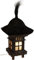 GURU SHOP Bali Gartenleuchte Inkl. Outdoor Kabel - Modell 1, 60x30x30 cm