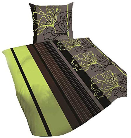 S.Airba Bettwäsche-Set, 4tlg, Mikrofaser, 135 x 200 cm + 80 x 80 cm - David