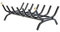 Griglia Brucialegna per camino caminetto in ferro con pomelli in ottone 60 cm