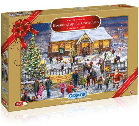 Weihnachten Sonderserie 1000 Teile Puzzle (Breaking Up For Christmas)