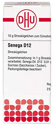 DHU Senega D12 Streukügelchen, 10 g Globuli