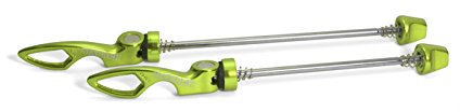 SixPack Racing Chopstix Cr-Mo Set Schnellspanner, Electric-Grün, One Size