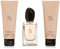 Giorgio Armani Si Set femme/woman, Eau de Parfum Vaporisation/Spray 50 ml, Bodylotion 75 ml, Duschgel 75 ml, 1er Pack (1 x 200 ml)