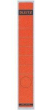 Leitz Rckenschilder selbstklebend, Papier, lang, schmal, 10 Stck, rot